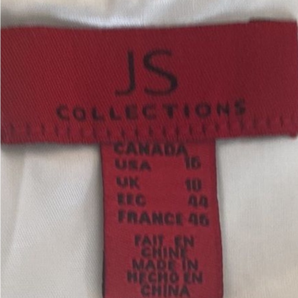JS Collections Two-Piece Cocktail / Wedding Party Dress & Jacket - Picture 3 of 7